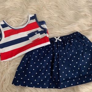 Carters 3T Stars and Stripes set